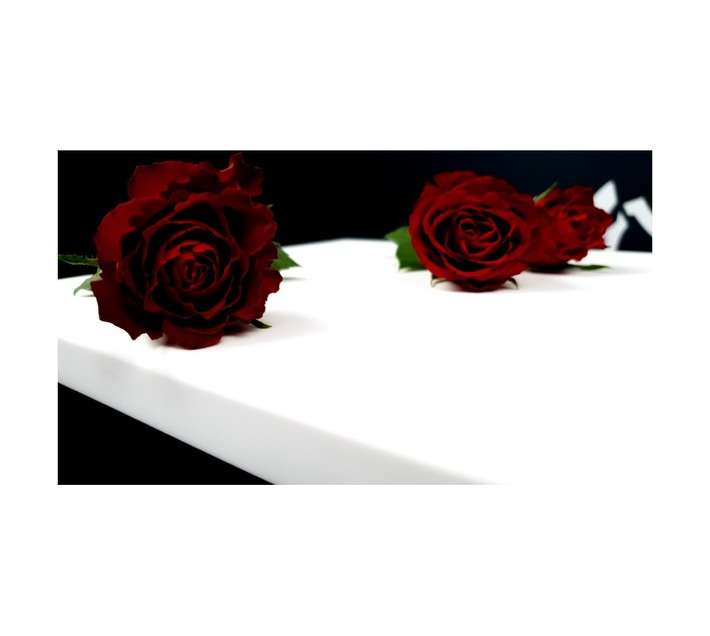 Wolfstone WS6010UP Upstand Acrylic Countertop - Pure White (3050 x 100 x 12mm)