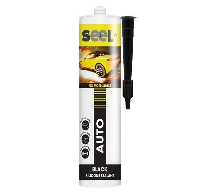 Seel It Auto Silicone - Black (280ml)