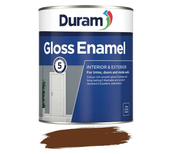 Duram Gloss Enamel - Gold Brown (1L)