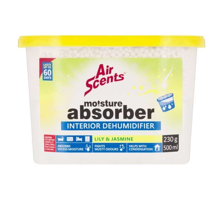 Air Scents Moisture Absorber - Lemon and Jasmine (500ml)