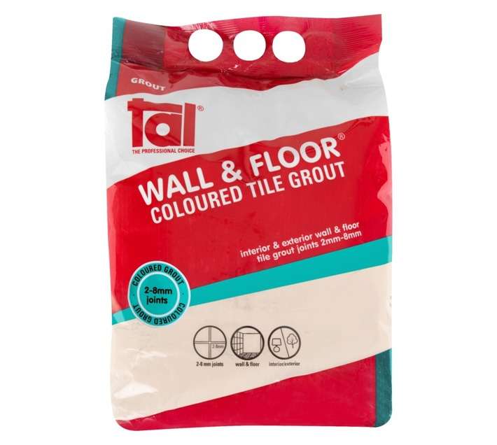 TAL Wall and Floor Grout - Calico Cream (5kg)