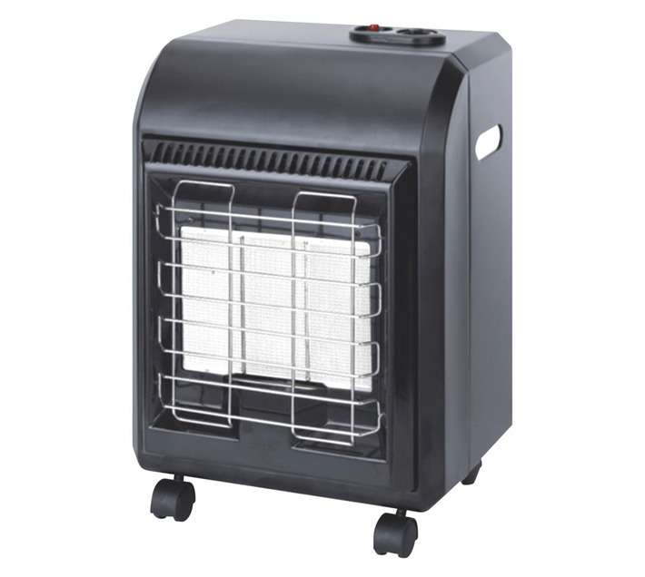 Elba 16/EL1006 Small Gas Heater - Black