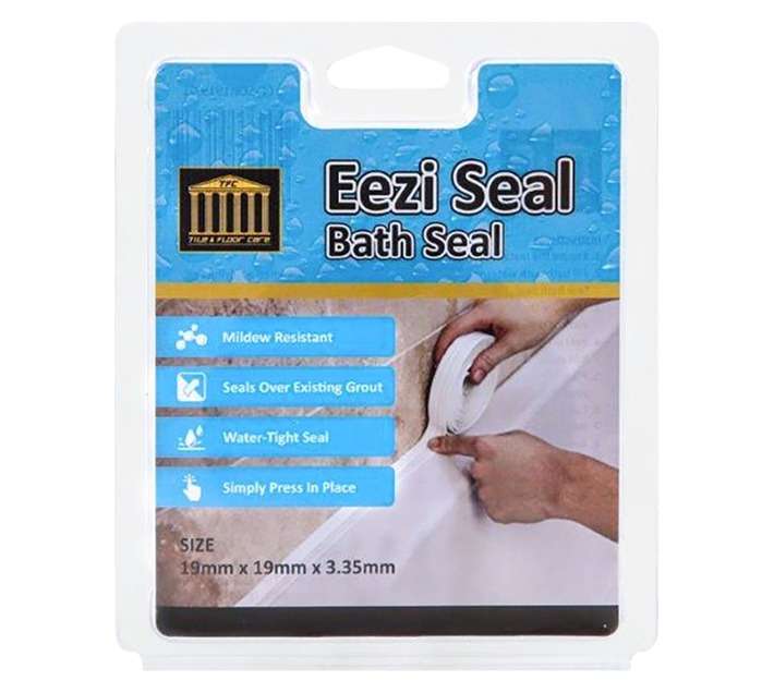 Tile and Floor Care Eezi Seal Bath Seal - White