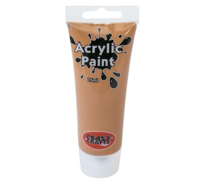 Acrilex Craft Acrylic Paint - Beige (75ml)