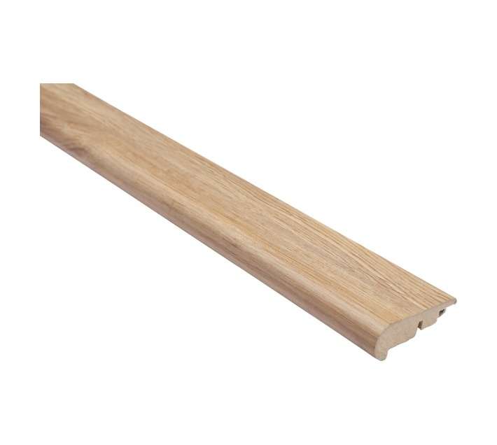 Trento Straight Nose Edge Trim - Chalk (2400 x 8.3mm)