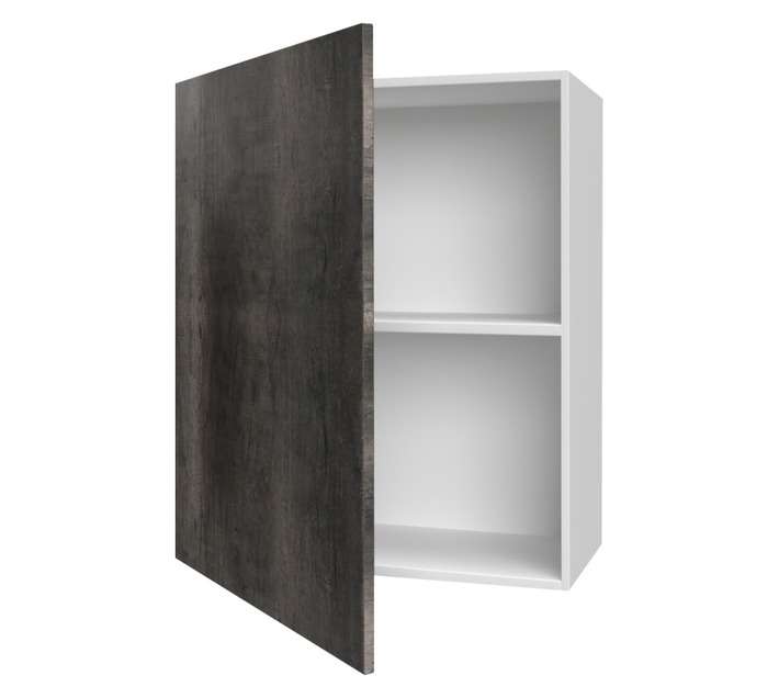 Home and Kitchen Wrapped Top Cabinet Unit - Monument Oak (600 x 300 x 720mm)