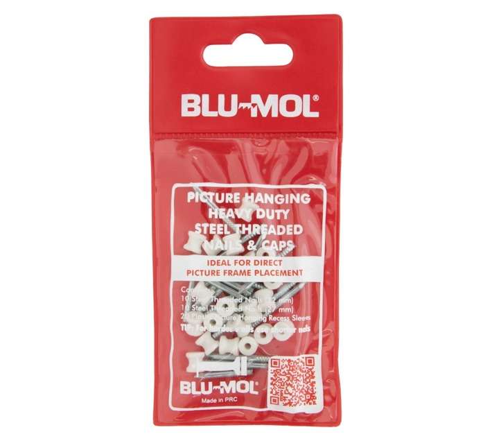 Androware Nail and Sleeve Kit - Red (40 Piece)