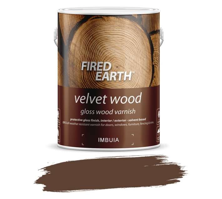 Fired Earth Velvet Wood - Imbuia (1L)