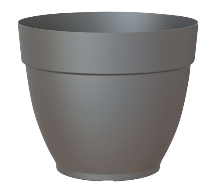 Artevasi Capri Campana Round Pot - Anthracite (200mm)