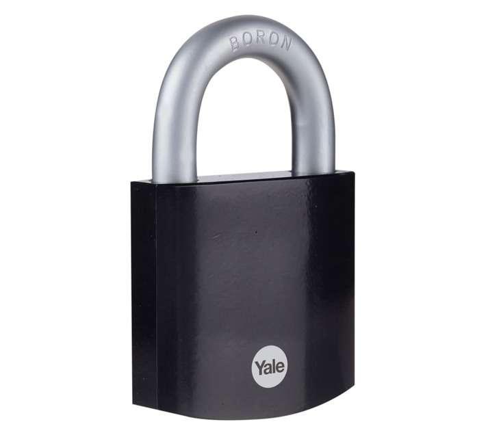 Yale Hardened Padlock - Black (63mm)