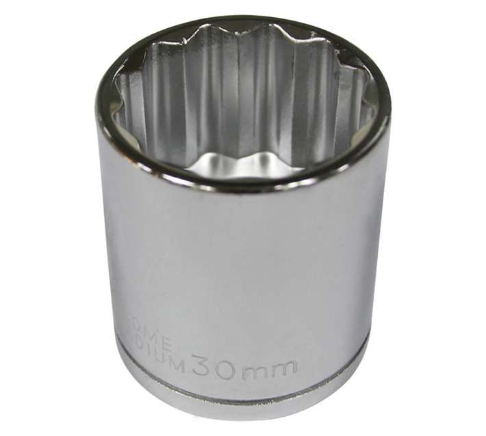 Mastercraft Â½" Drive 12 Point Socket (30mm)