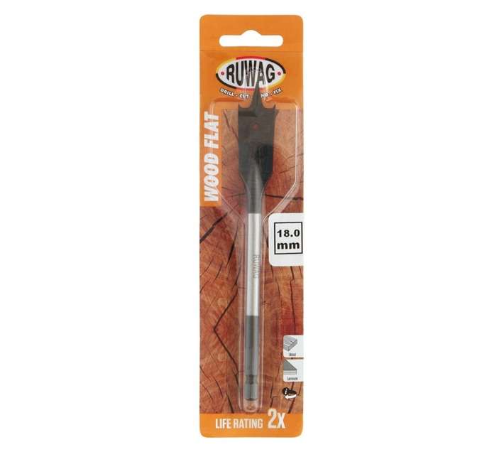 Ruwag 18mm Wood Flat Drill Bit