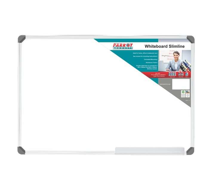 Parrot Products BD1125 Magnetic Slimline Whiteboard (900 x 600mm)