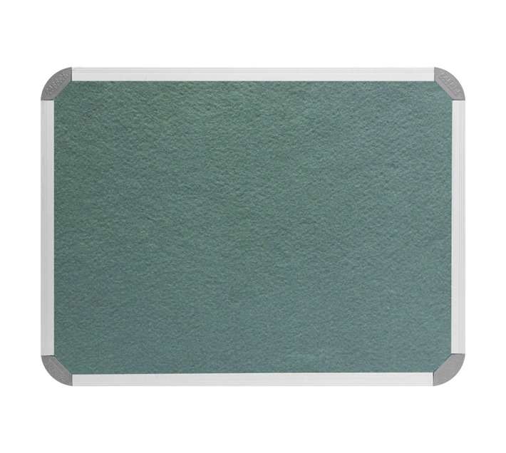 Parrot Products BD0748L Aluminium Frame Information Board - Grey (1200 x 1000mm)