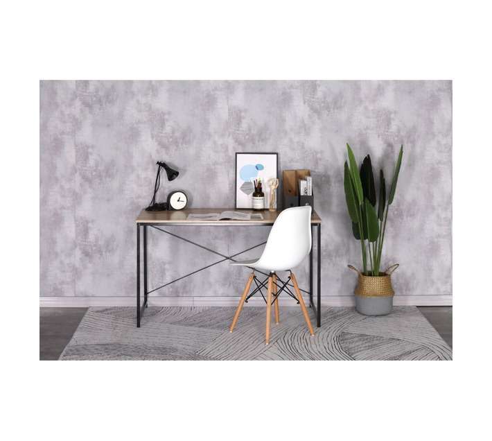 Home and Kitchen Small Nevis Desk - Oak (800 x 600 x 700mm)