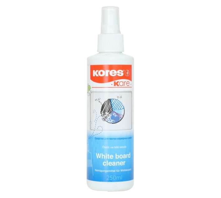 Kores Whiteboard Cleaner - Clear (250ml)