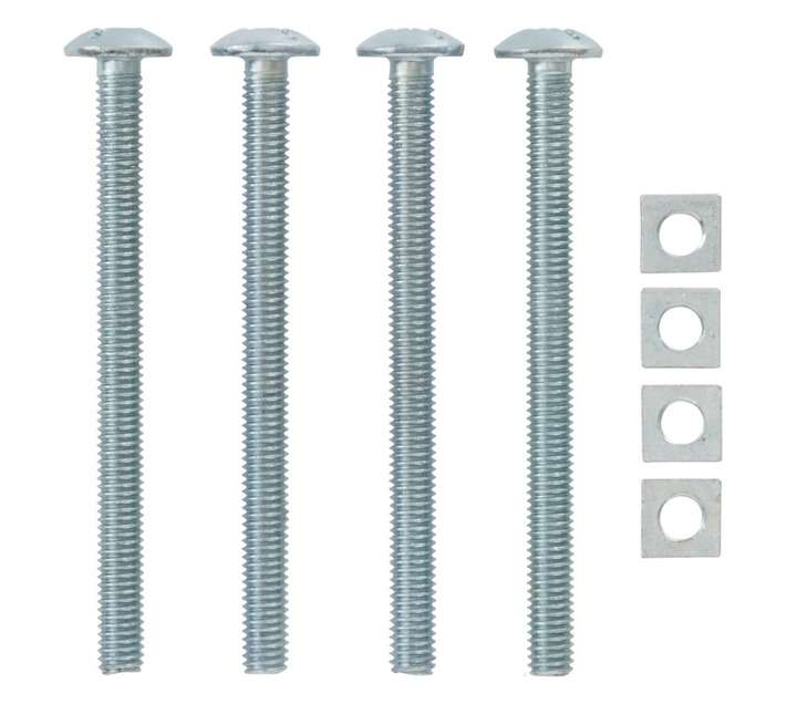 Eureka 6 x 75mm Gutter Bolt and Nut (4 Pack)