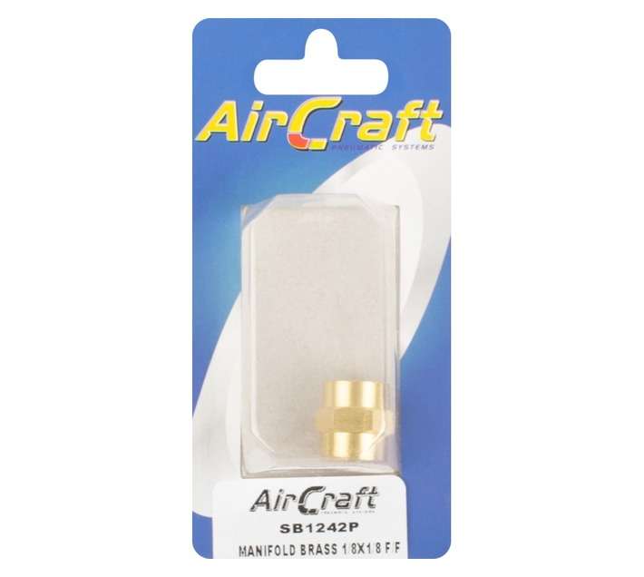 AirCraft Female Brass Manifold Connector (1/8 Inch)