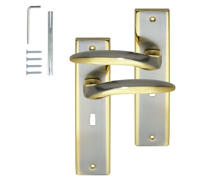 Dortello 10 Inch Alme Door Handle - Bronze