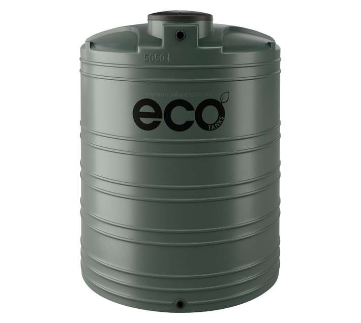 Eco Tanks Vertical Water Tank - Storm Sky (5050L)