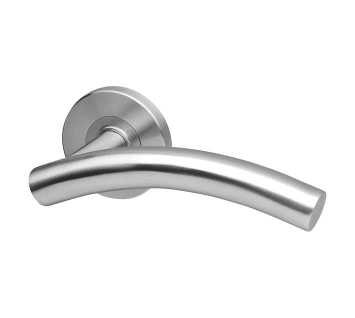 Dortello Vaasa Tube Lever Handle with Keyhole Escutcheon