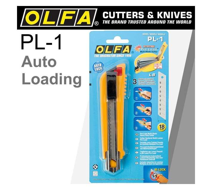 Olfa CTR PL-1 Heavy Duty Utility Knife (18mm)