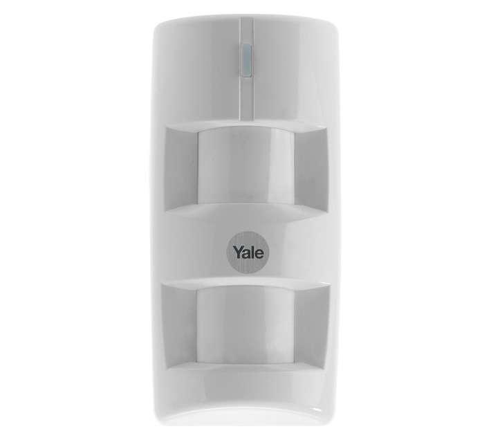 Yale External Motion Detector - White (62 x 113 x 222mm)