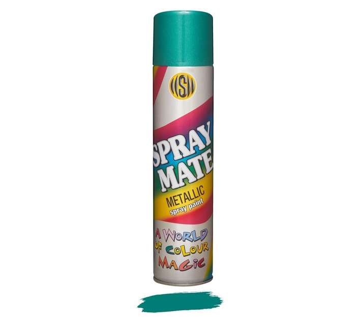 Spraymate Spray Paint Metallic - Green (250ml)