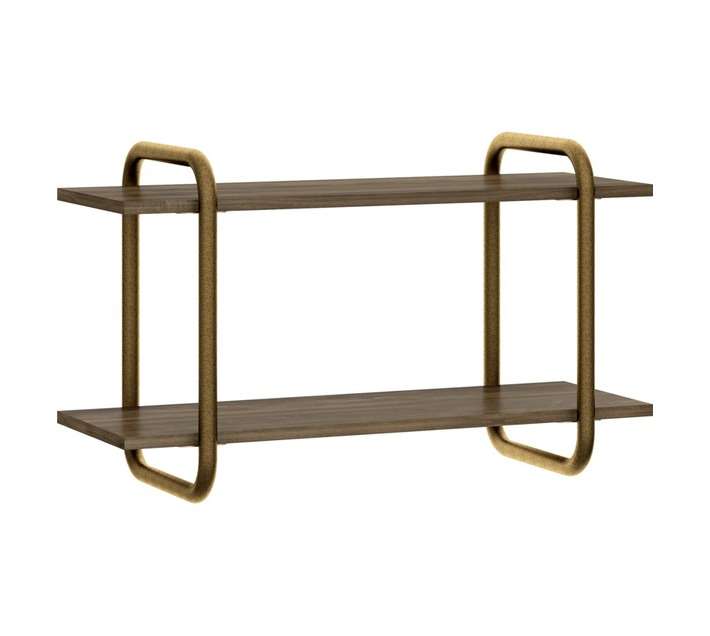 Home and Kitchen Wall Shelf - Walnut (700 x 295 x 420mm)