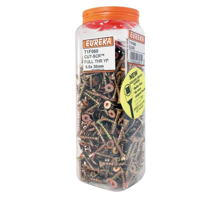 Eureka 5 x 30mm Cut/Screw Full Threaded Yp (Q500)