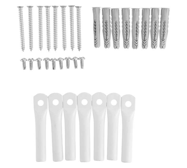 Xpanda Brick Burglar Bar Guard - White (530 x 1000mm)