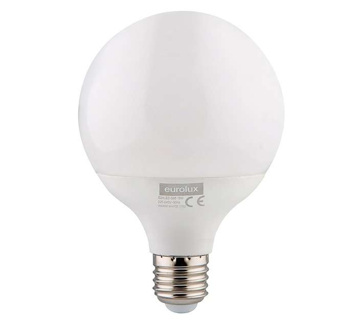 Eurolux G24CW Maxi LED Globe - Cool White (15W)