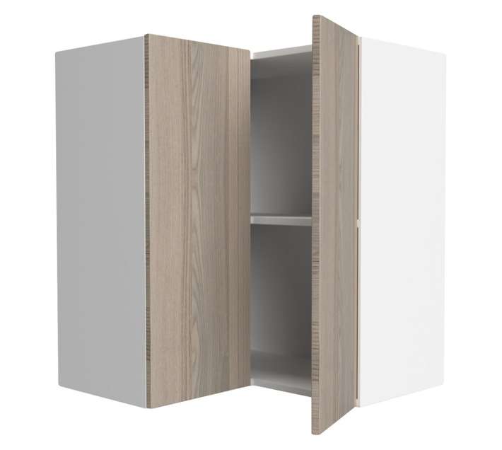 Home and Kitchen Melamine Top Corner Cabinet Unit - Coimbra (600 x 300 x 720mm)
