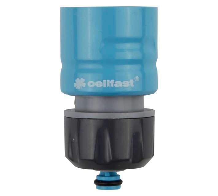 Cellfast CF51-620 Hose Quick Connector - Stop- Grey/Blue (12-15mm) Loose