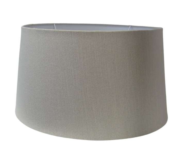 Design House Tapered Drum Lamp Shade - Cement Grey (440mm)