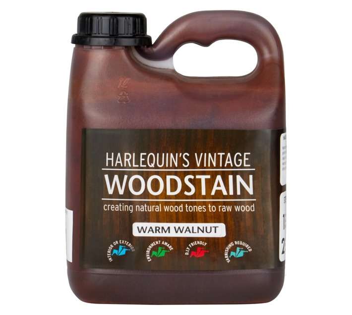 Harlequin Wood Stain - Rich Wallnut (1L)