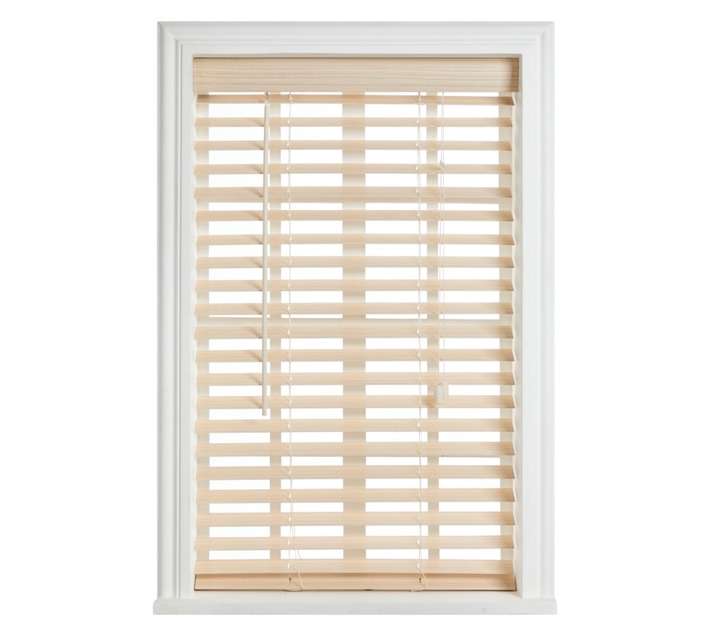 Design House BW8020610 Venetian Fauxwood Blind - Limewash (600 x 1000mm)