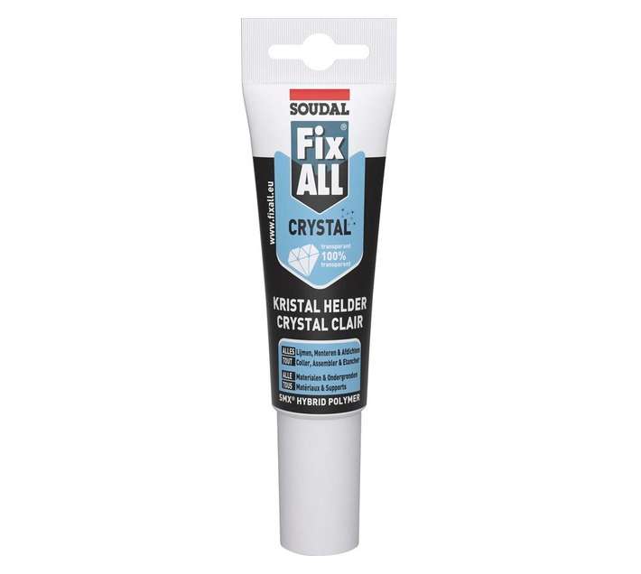 Soudal Fix All Crystal - Clear (125ml)