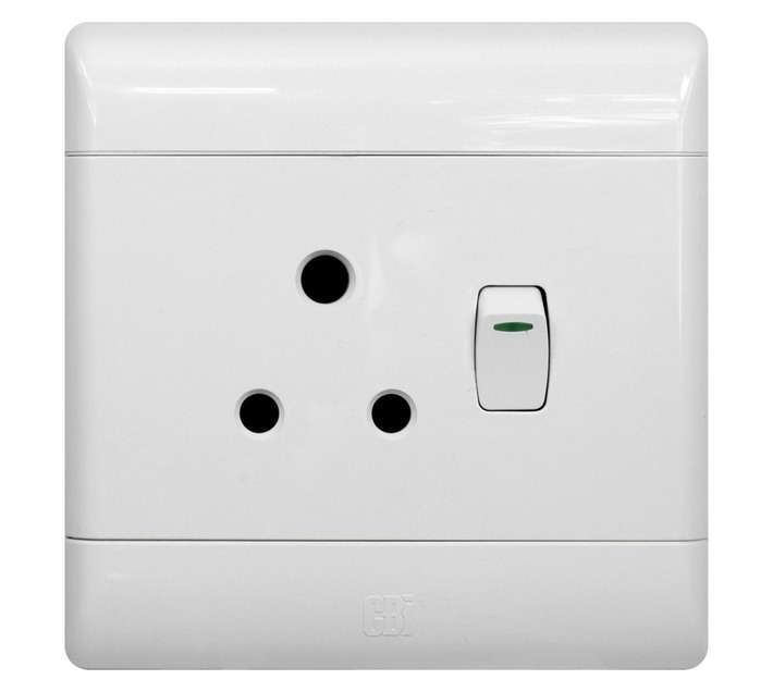 CBI 4x4 Single Socket - White