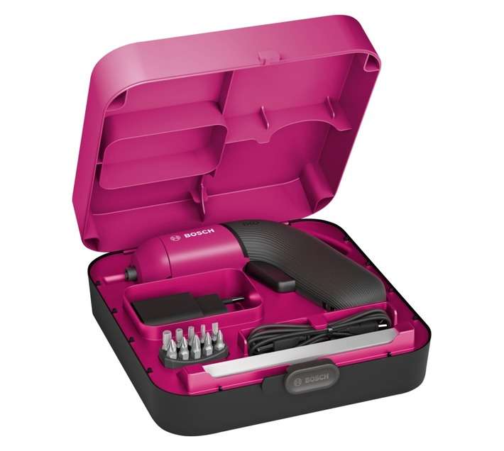 Bosch Cordless Screwdriver IXO 3.6V Pink