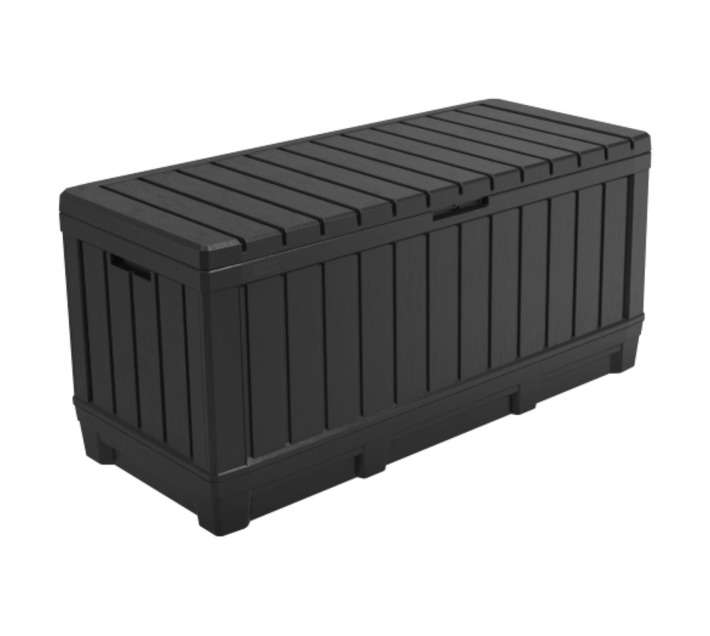 Keter Kentwood Storage Box - Graphite (350L)