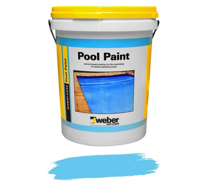 Weber Pool Paint - Light Blue (15kg)