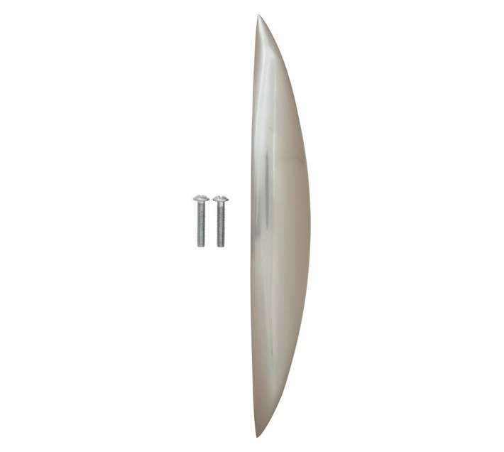Home and Kitchen Stainless Steel Wave Handle - Silver (128mm)