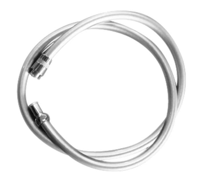 Plastic Shower Hose - Silver (1800mm)