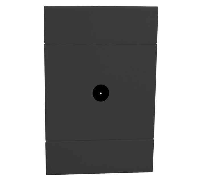 Veti 2VC131 2x4 TV Socket Outlet - Charcoal