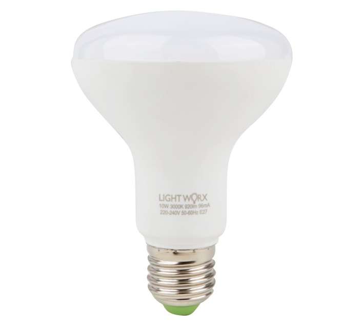 Lightworx LED R80 10w E27 - Warm White