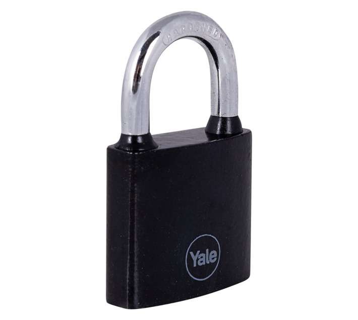 Yale Cast Iron Padlock - Black (50mm)