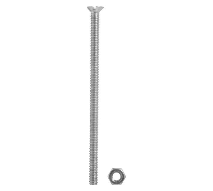 BP-MSKSN475-8 8 x Steel Machine Countersunk Screws (4 x 75mm)