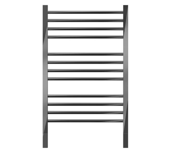 Jeeves ZAP0400GL Quadro P Heated Towel Rail - Black (118 x 400 x 870mm)