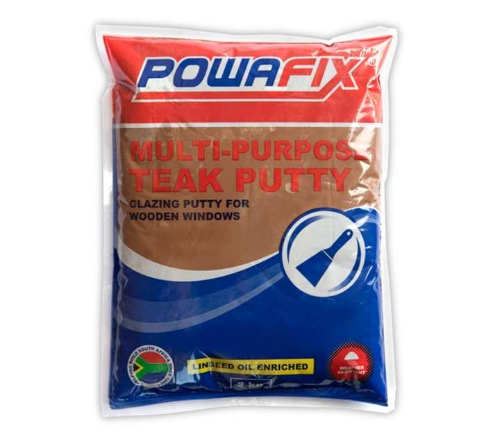 Powafix Putty - Teak (2kg)